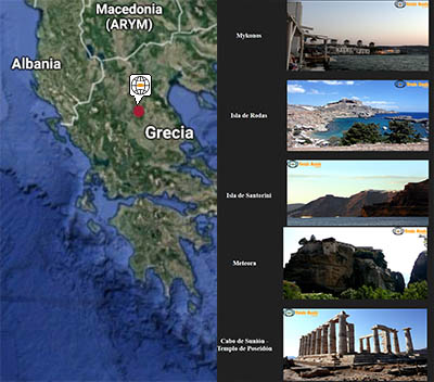 Lugares de interés en Grecia