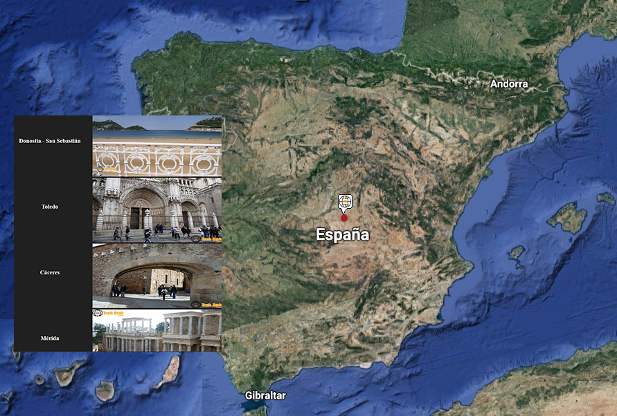Lugares de interés en Espaa