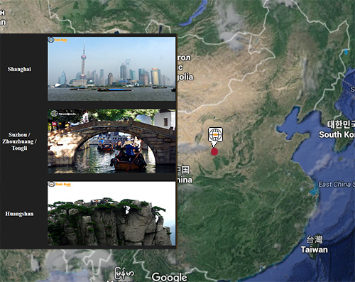 Lugares de interés en China