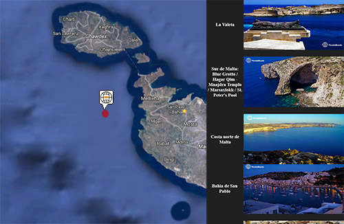 Lugares de interés en Malta