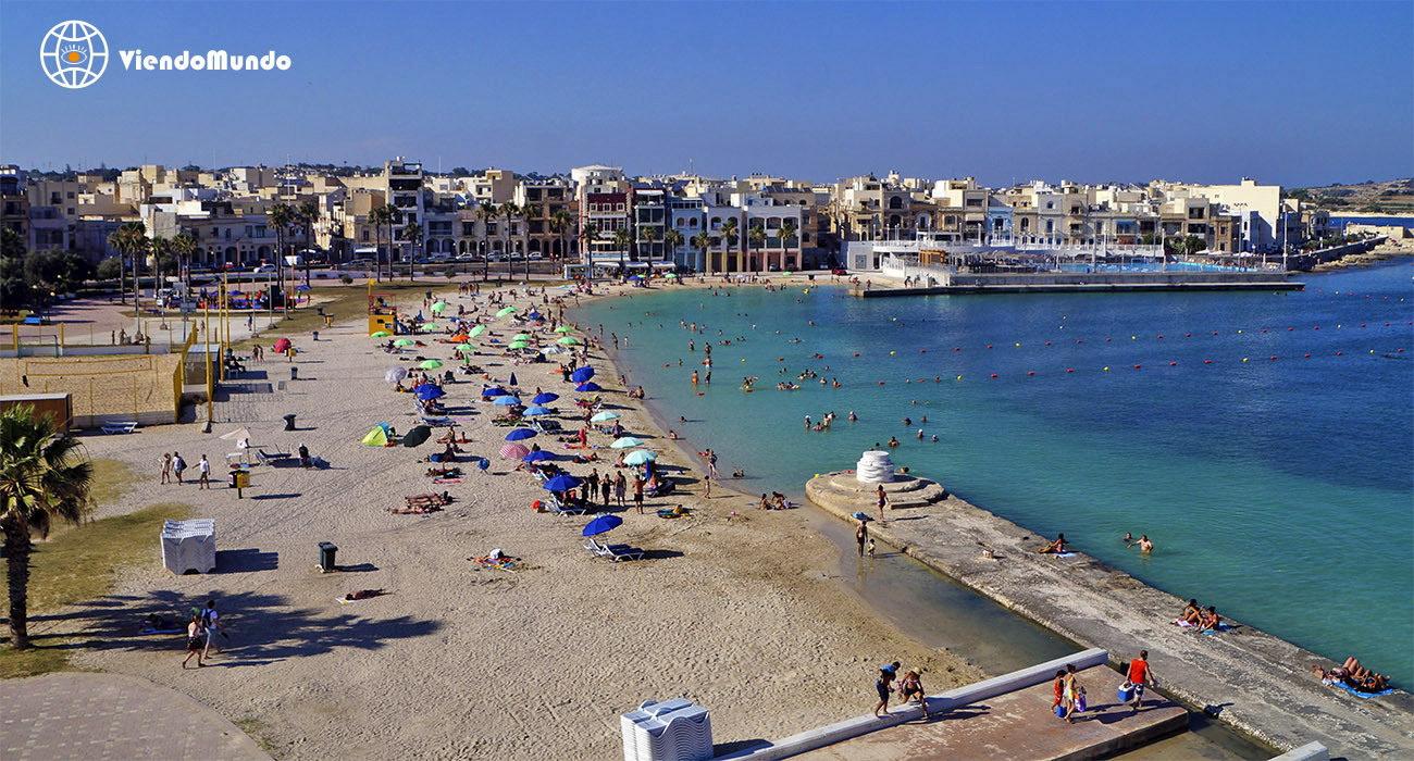 PLAYAS DE MALTA. Las mejores playas del país visitadas por ViendoMundo