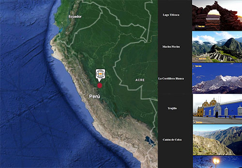 Lugares de interés en Per