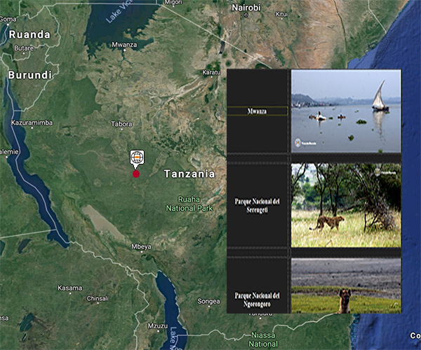 Lugares de interés en Tanzania
