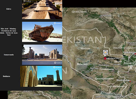 Los destinos más interesantes de Uzbekistn